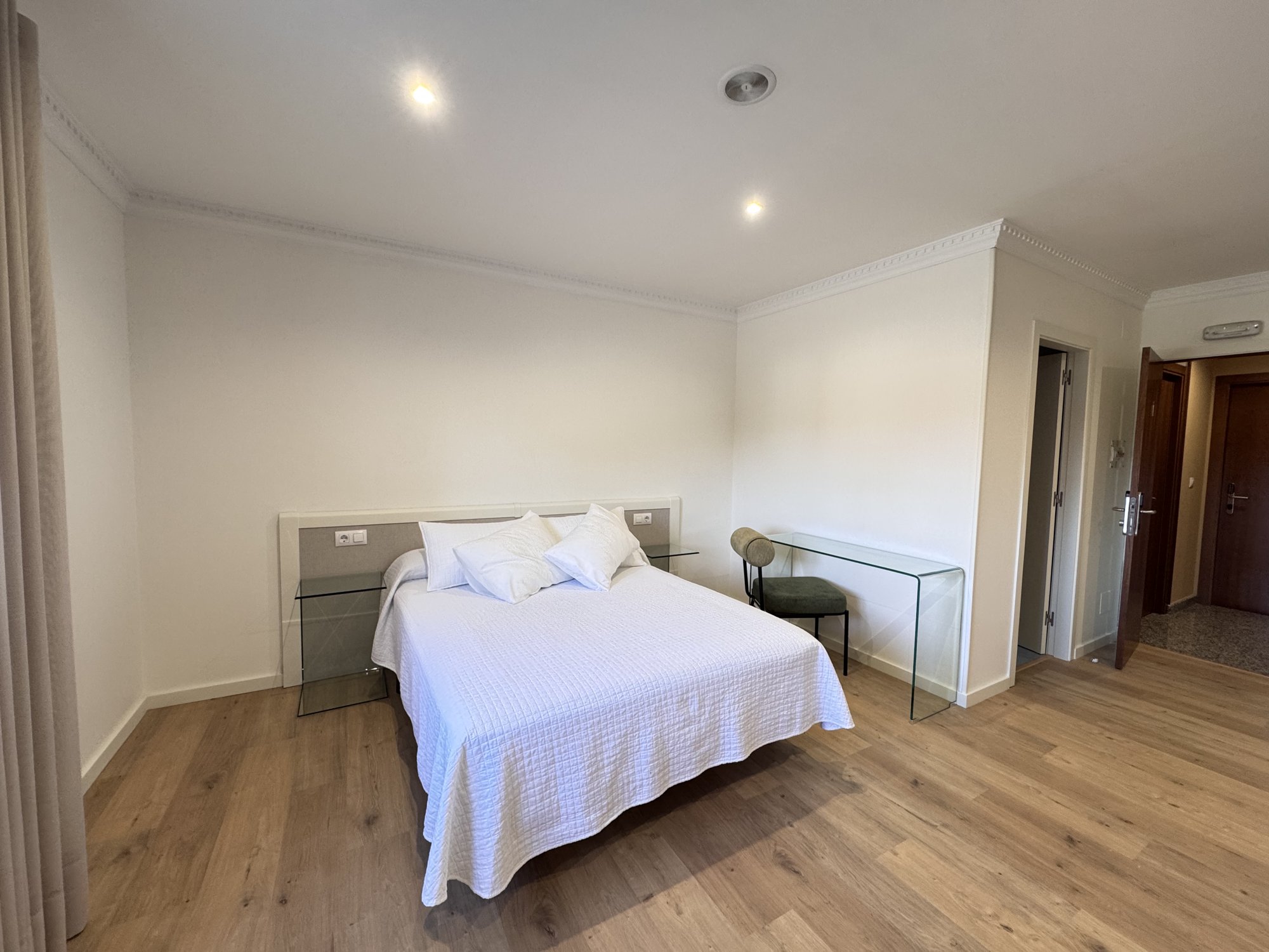 Renovated king guest room