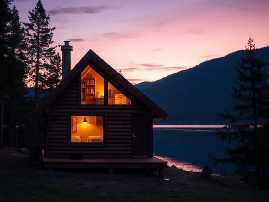 Mirrored Eco Cabin