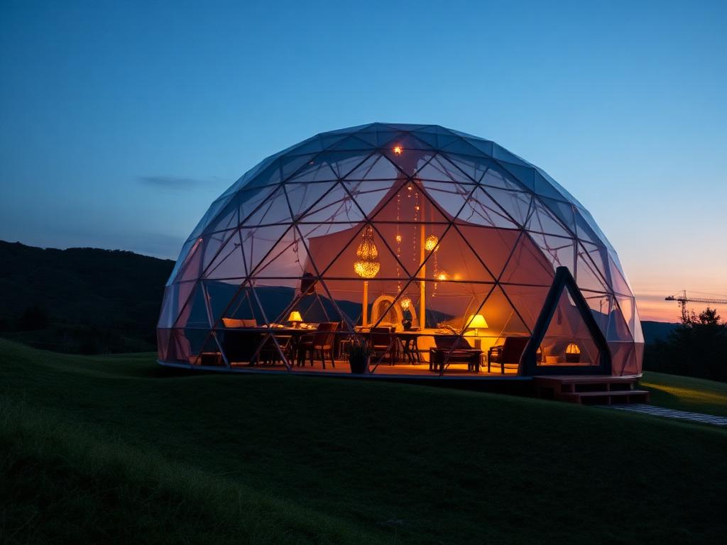 Geodesic Glamping Dome